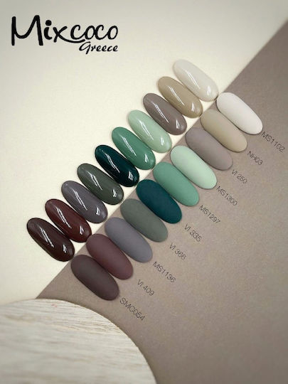 Beauty VI Ημιμόνιμο Βερνίκι Νυχιών Σοκολα Σκουρο 15ml