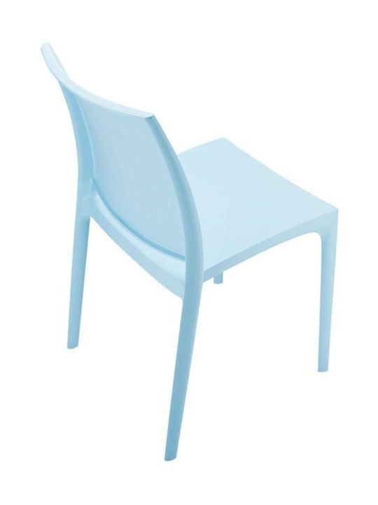 Outdoor Chair Polypropylene Maya Light Blue 22pcs 44x50x81cm
