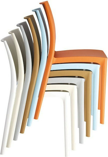Outdoor Chair Polypropylene Maya Light Blue 22pcs 44x50x81cm