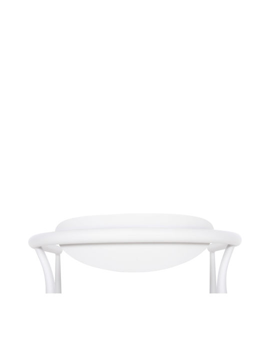 Outdoor Aluminum Outdoor Chair Serly White 56x61x74cm
