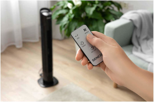 Sencor Ventilator Tip Turn 50W Cu Telecomandă Negru