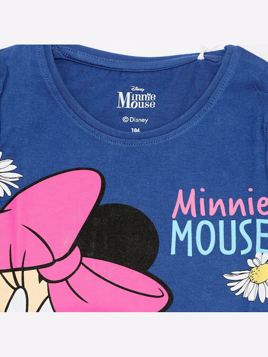 Set pentru copii cu șorturi Vară 2buc Dark Blue Minnie Mouse