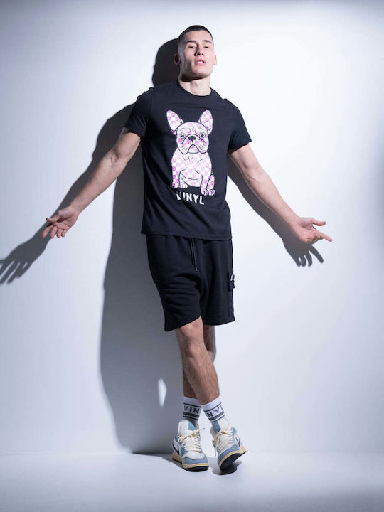 T-shirt Μαύρο