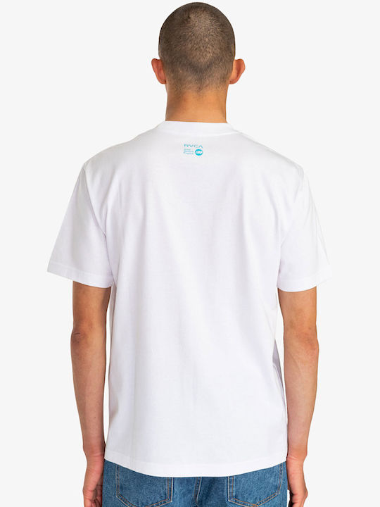 RVCA Men's Short Sleeve T-shirt White