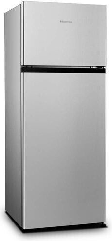 Hisense Ψυγείο Δίπορτο 206lt Υ143.6xΠ55xΒ54.2εκ. Inox RT267D4ADE