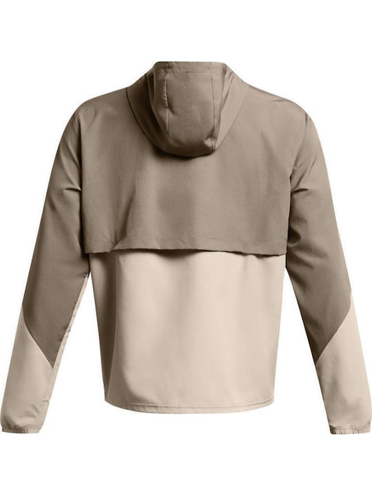 Jacke Winddicht Brown