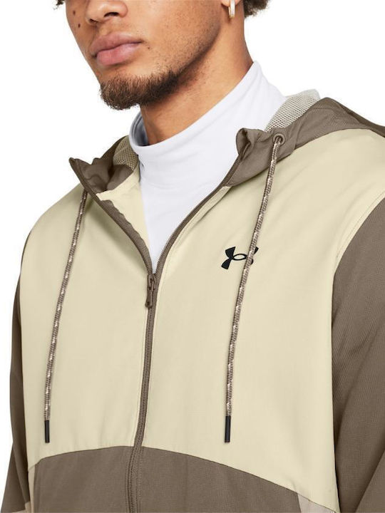 Jacke Winddicht Brown