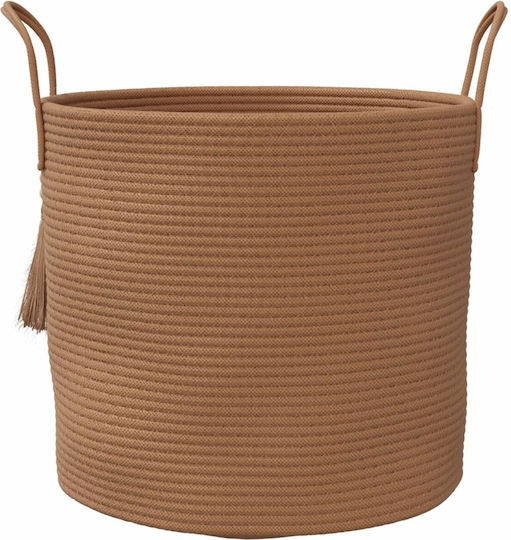 vidaXL Καλάθι Αποθήκευσης Υφασμάτινο Καφέ 40x40x35cm