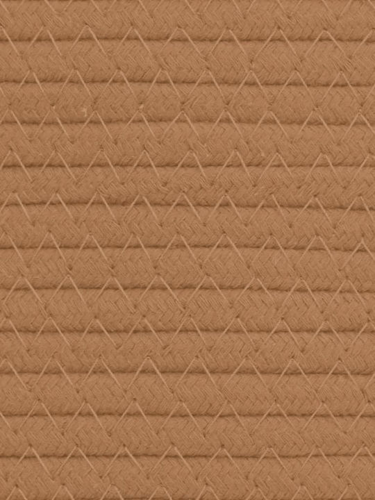 vidaXL Καλάθι Αποθήκευσης Υφασμάτινο Καφέ 40x40x35cm