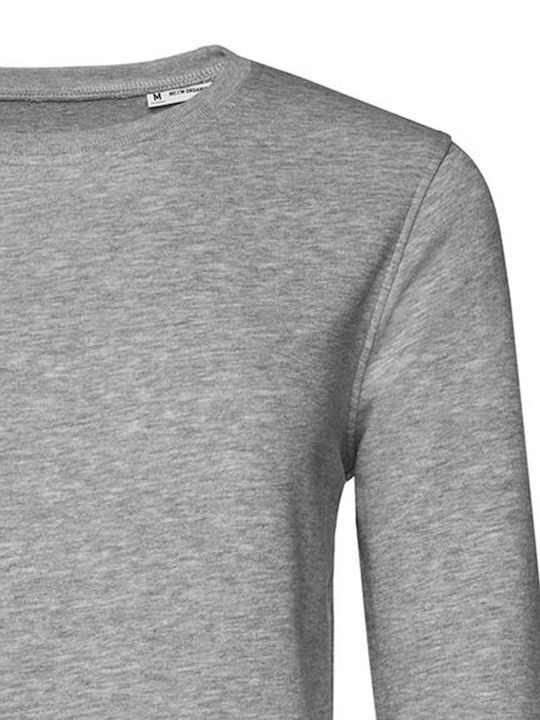 B&C Organic Heather grey