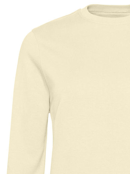 B&C Set In Werbe-Hoodie Pale Yellow