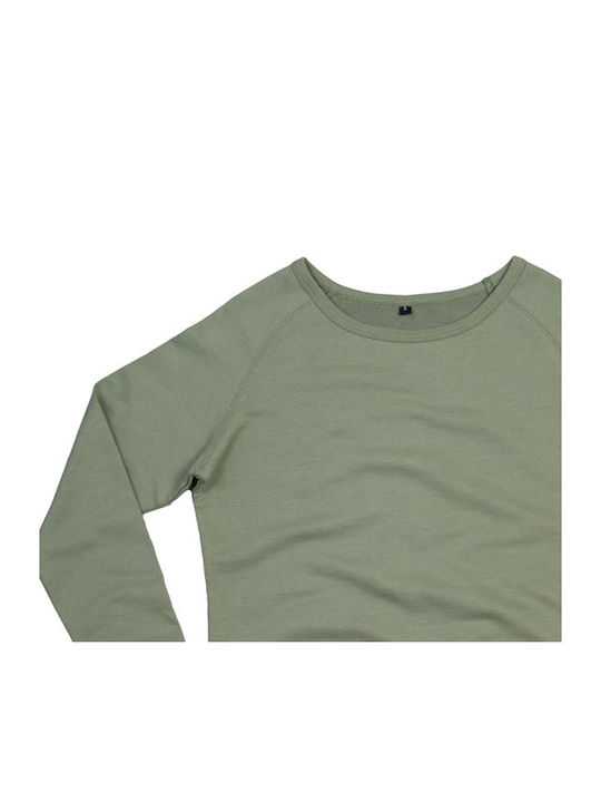 Mantis World M77 Women's Long Sleeve Promotional Sweatshirt Soft Olive