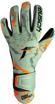 Reusch Kids Goalkeeper Gloves Green