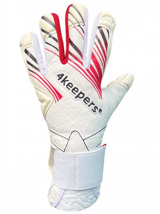4Keepers Mănuși portar Adulți Albe