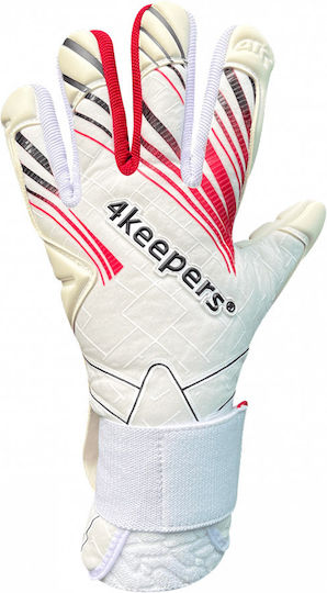 4Keepers Adults Goalkeeper Gloves White