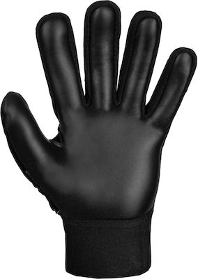 Reusch Attrakt Starter Solid Finger Support Jnr Γάντια Τερματοφύλακα Παιδικά Μαύρα