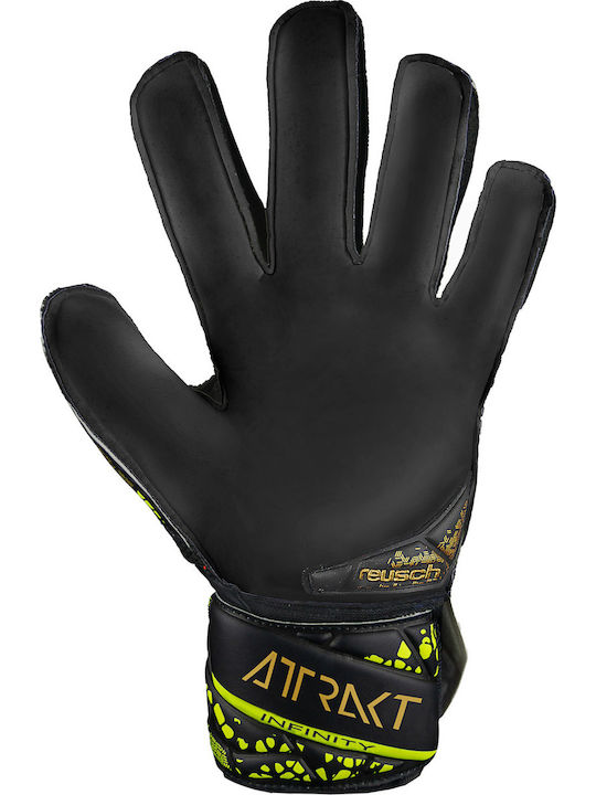 Reusch Attrakt Infinity Finger Support Jnr Γάντια Τερματοφύλακα Παιδικά Πολύχρωμα