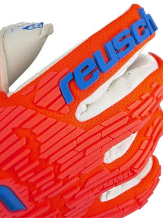 Reusch Attrakt Gold X Freegel Γάντια Τερματοφύλακα Ενηλίκων Κόκκινα