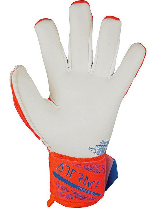 Reusch Attrakt Gold X Freegel Γάντια Τερματοφύλακα Ενηλίκων Κόκκινα