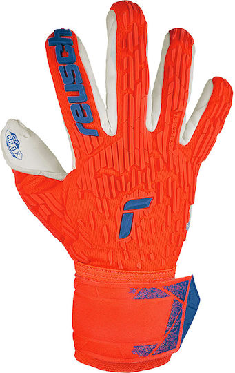 Reusch Attrakt Gold X Freegel Adults Goalkeeper Gloves Red