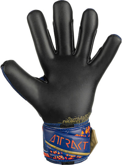 Reusch Attrakt Gold X Adults Goalkeeper Gloves Blue