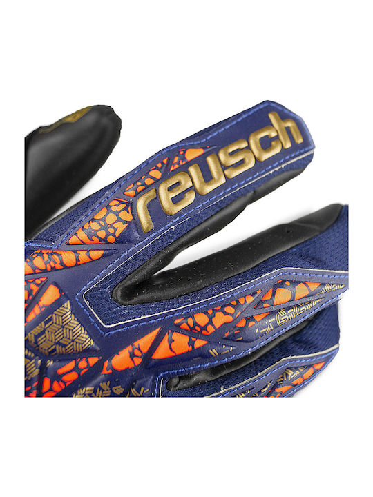 Reusch Attrakt Gold X Γάντια Τερματοφύλακα Ενηλίκων Μπλε