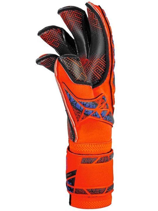 Reusch Attrakt Gold X Glueprint Adults Goalkeeper Gloves Red