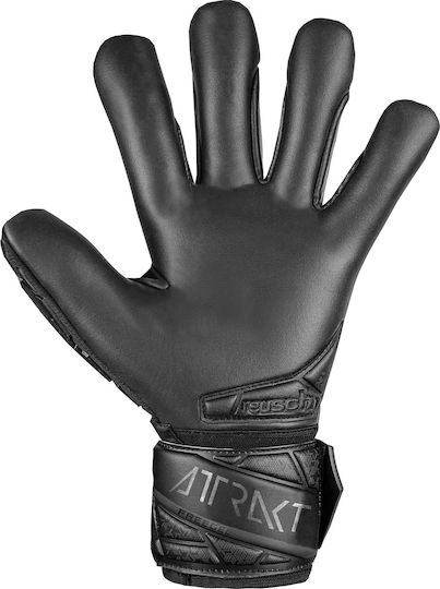 Reusch Attrakt Freegel Infinity Finger Support Adults Goalkeeper Gloves Black