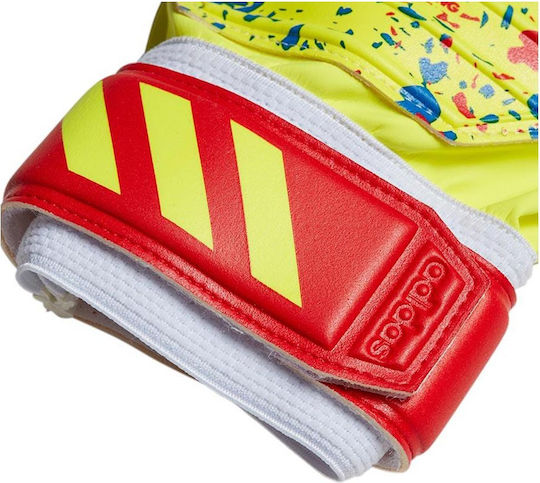 adidas Adults Goalkeeper Gloves Yellow