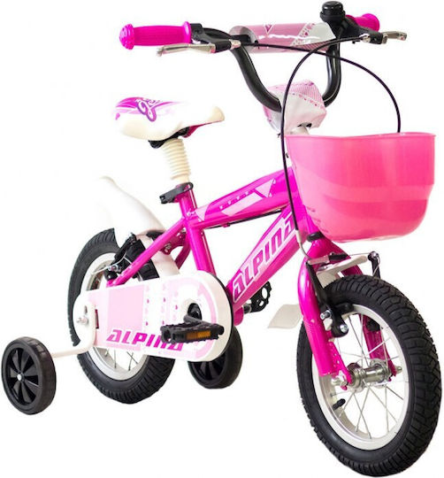 Alpina Beleno 12" Παιδικό Ποδήλατo BMX (2023) Ροζ