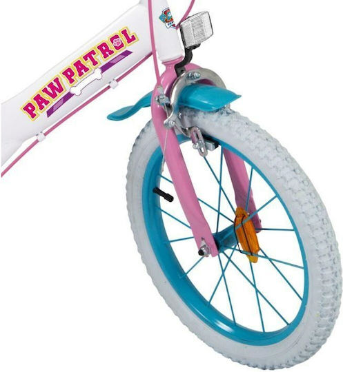 Toimsa Paw Patrol 16" Kids Bicycle City White
