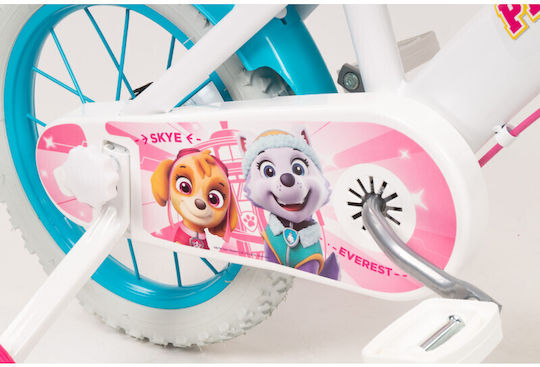 Toimsa Paw Patrol 14" Kinder Fahrrad Stadt Weiß