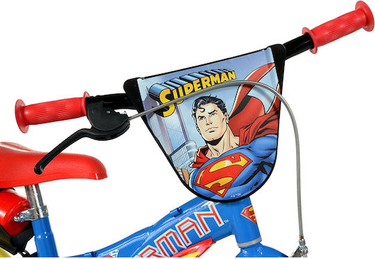 Dino Bikes Superman 12" Παιδικό Ποδήλατo BMX Μπλε