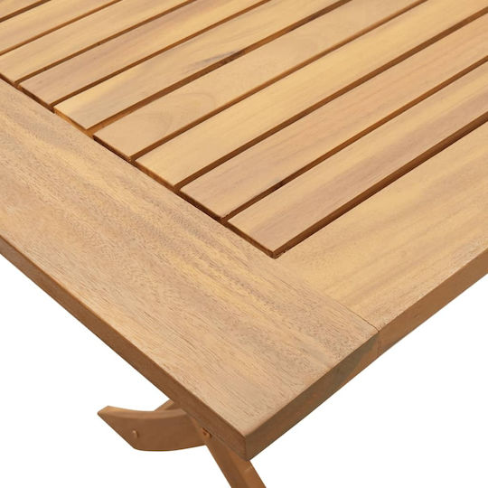 Маса Сгъваема Acacia 120x70x75бр