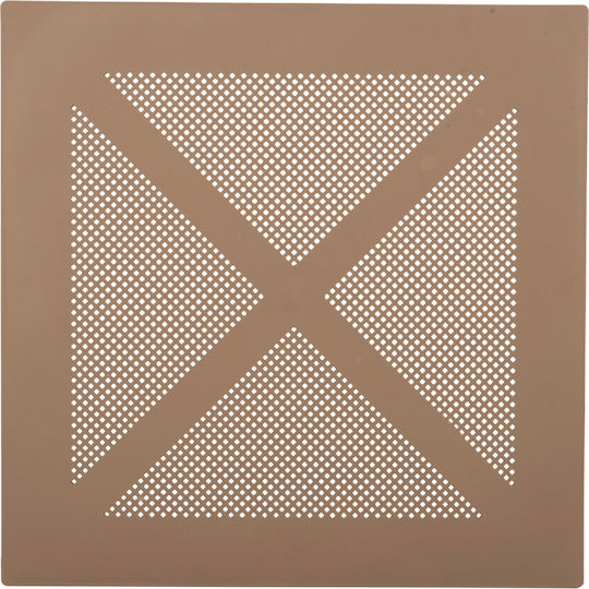 Tisch für kleine Außenbereiche Zusammenklappbar Lunar Cappuccino 80x80x74cm