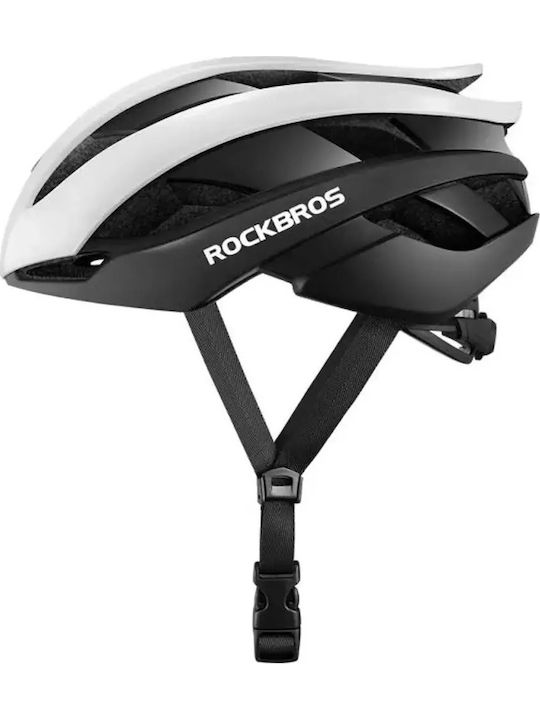 Rockbros Fahrradhelm Straße / Berg Weiß Rockbros Fahrradhelm Straße / Berg Weiß