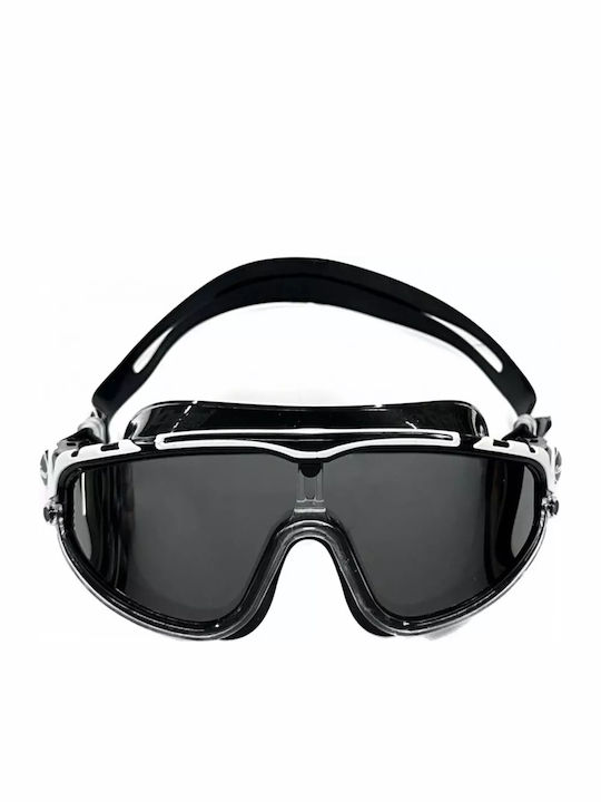 CressiSub Skylight Swimming Goggles Adults with Anti-fog Lenses Black