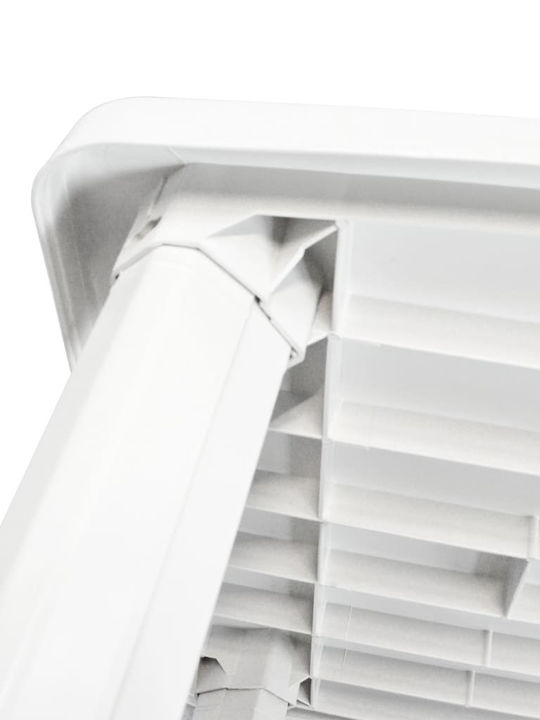 Plastic Masa pentru spații exterioare Alb 101x68x72buc