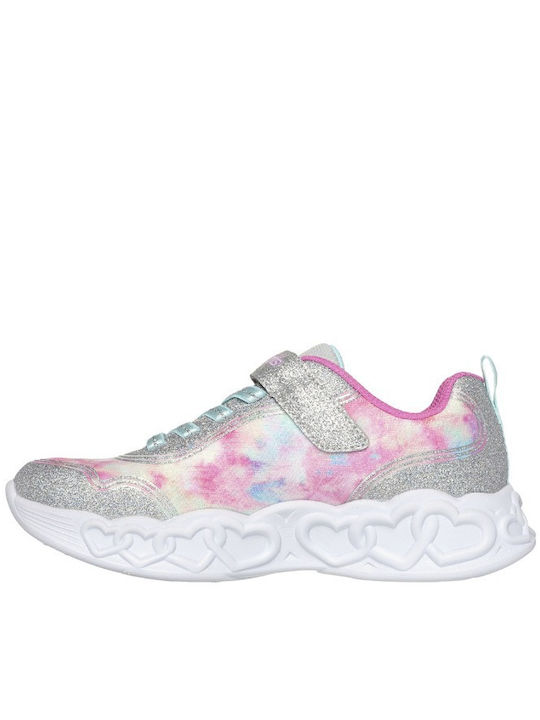 Skechers Kids Sneakers Lighted Satin Gore Multicolour