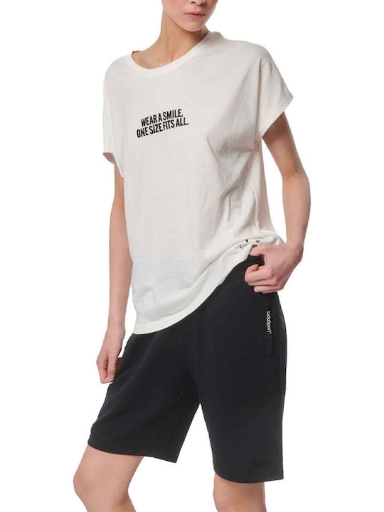 Essential Women's Sporty Bermuda Shorts Black