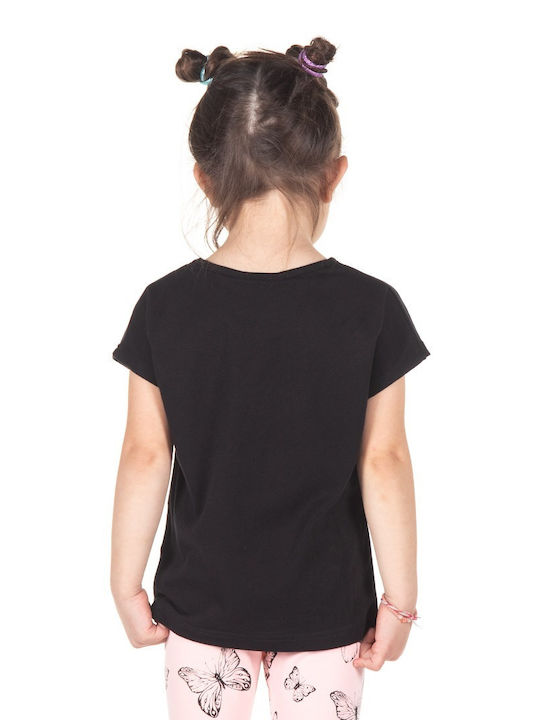 District75 Kids T-shirt Black