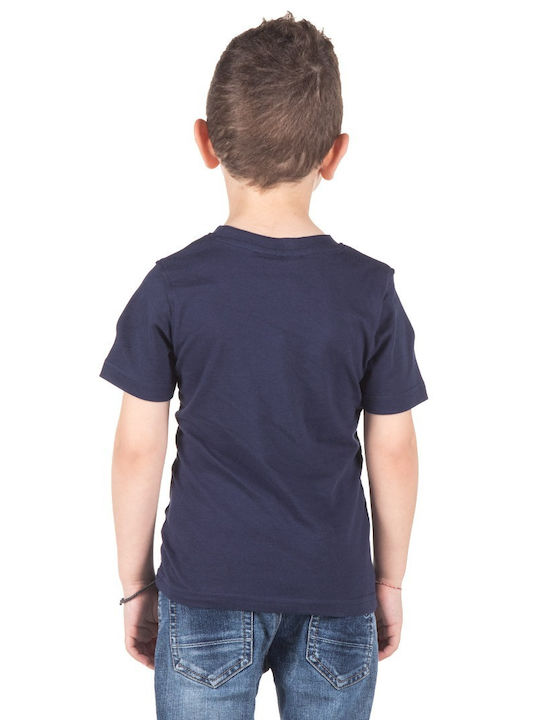 District75 Kids T-shirt Navy Blue