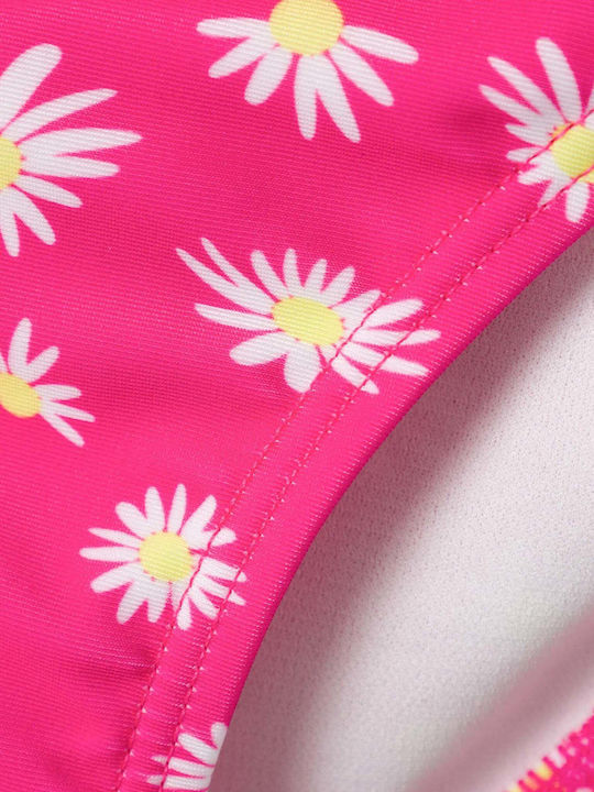 Name It Kids Swimwear Bikini Triangle Pink Yarrow Flowers