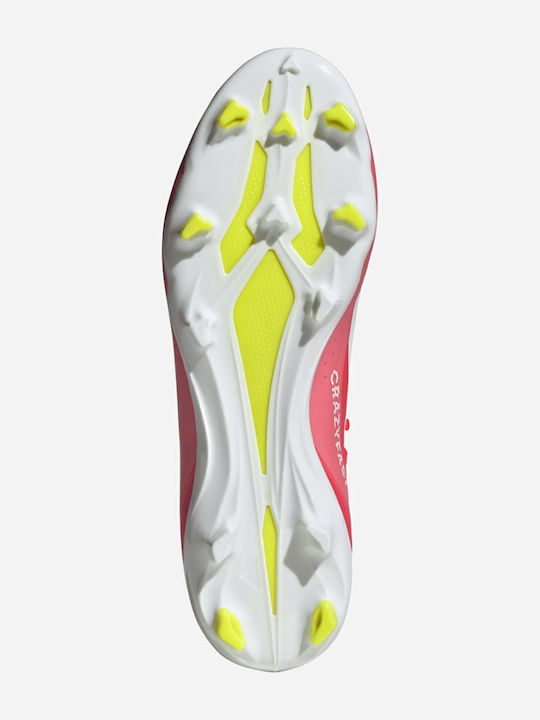 adidas X Crazyfast League FG Ποδοσφαιρικά Παπούτσια με Τάπες Κόκκινα adidas X Crazyfast League FG Ποδοσφαιρικά Παπούτσια με Τάπες Κόκκινα