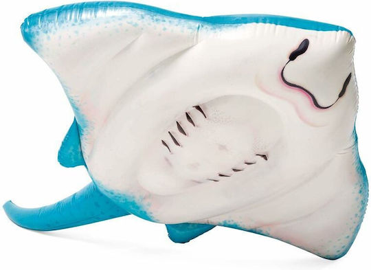 Intex STINGRAY Inflatable Sea Mattress with Handles Light Blue 185x145cm