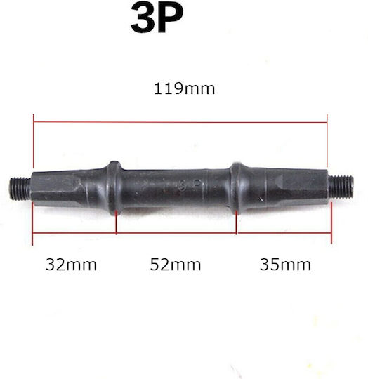 NECO Bicycle Bottom Bracket 119mm