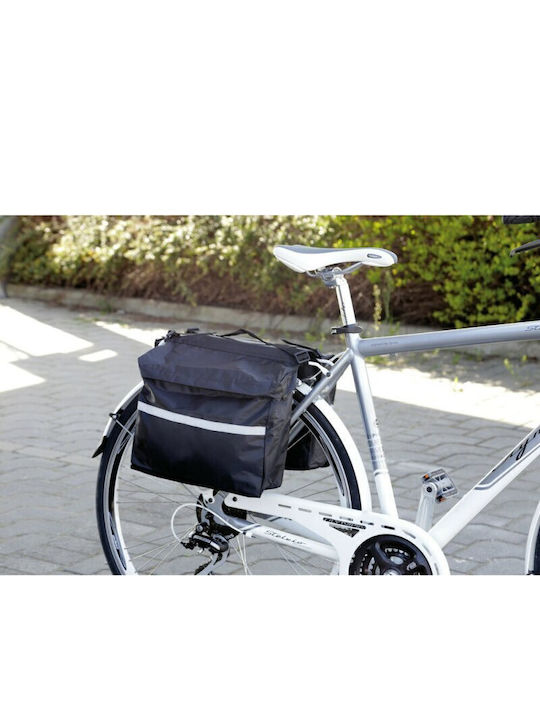 Lampa 9459.0lb Double Bicycle Rack Bag Black L9459.0