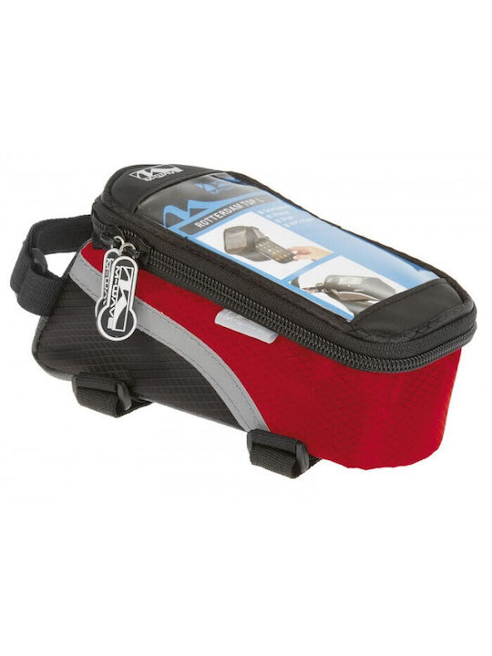 M-Wave Rotterdam Top Bicycle Frame Bag Red 122553