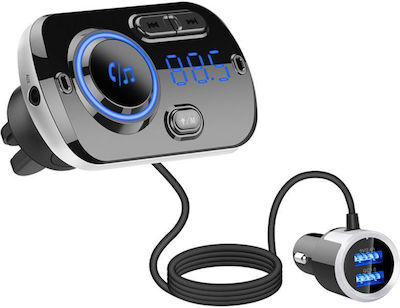 FM Transmitter Αυτοκινήτου με Bluetooth / USB