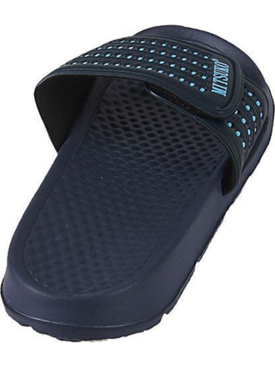 Men's Slides Blue
